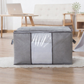 Caixa Organizador de Roupas e Cobertores Ecológico Anti-Poeira e Umidade | Saco Organizadores Multiuso para Guarda-Roupa, Casacos e Edredons | Jurno Living