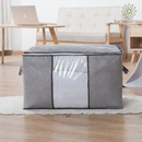 Caixa Organizador de Roupas e Cobertores Ecológico Anti-Poeira e Umidade | Saco Organizadores Multiuso para Guarda-Roupa, Casacos e Edredons | Jurno Living