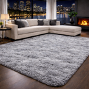 Tapete Felpudo Shaggy 2,00x2,40m Antiderrapante Lavável – Conforto e Elegância para Sala e Quarto Jurno Living