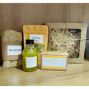 Kit Mini Spa Presente Feminino | Escalda-Pés + Gel de Banho + Sabonete Artesanal | Jurno Living
