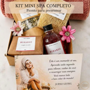 Kit Mini Spa Presente Feminino | Escalda-Pés + Gel de Banho + Sabonete Artesanal | Jurno Living