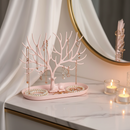Porta Joias Cervo com Árvore | Organizador de Brincos, Colares e Pulseiras | Jurno Living
