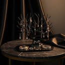 Porta Joias Cervo com Árvore | Organizador de Brincos, Colares e Pulseiras | Jurno Living